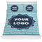 Logo & Company Name Comforter Set - Full / Queen