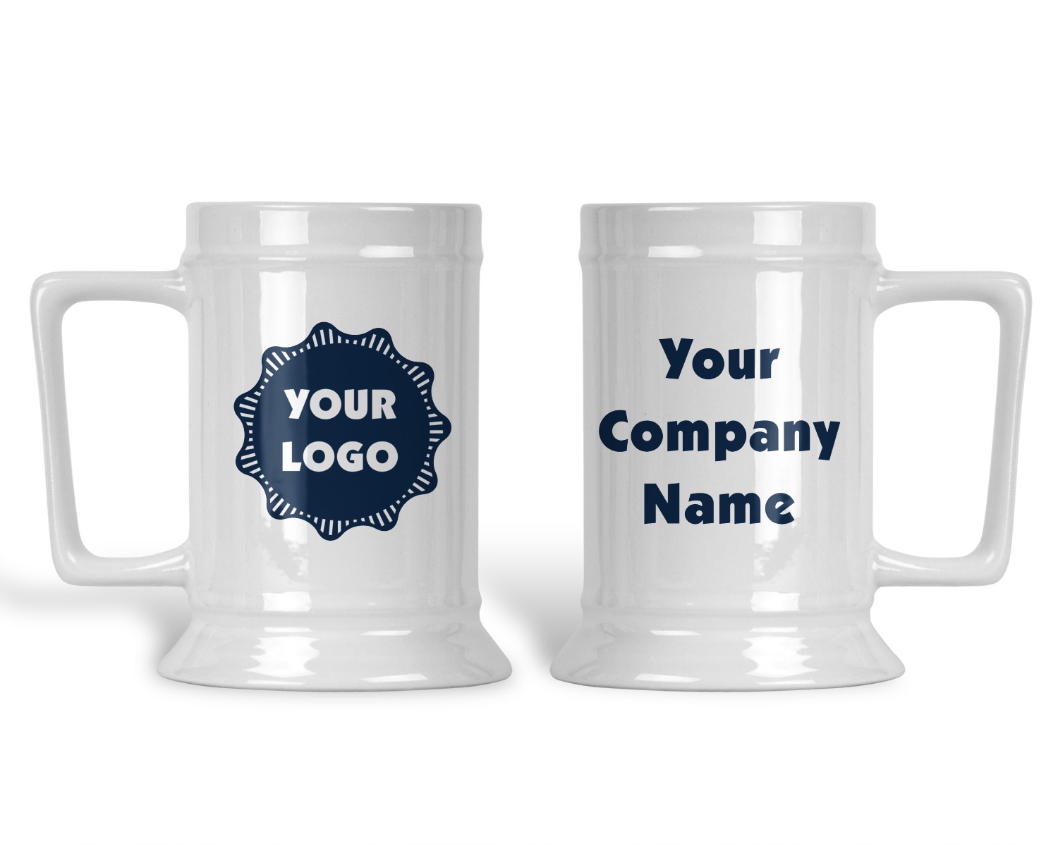Logo & Company Name Beer Stein (Personalized) YouCustomizeIt