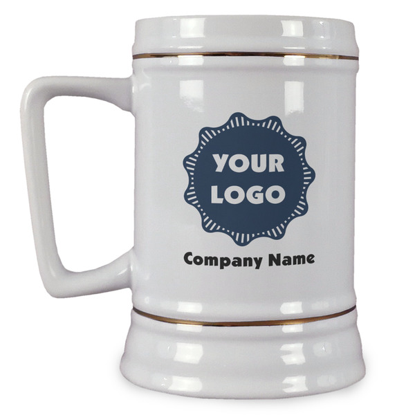 Custom Logo & Company Name Beer Stein