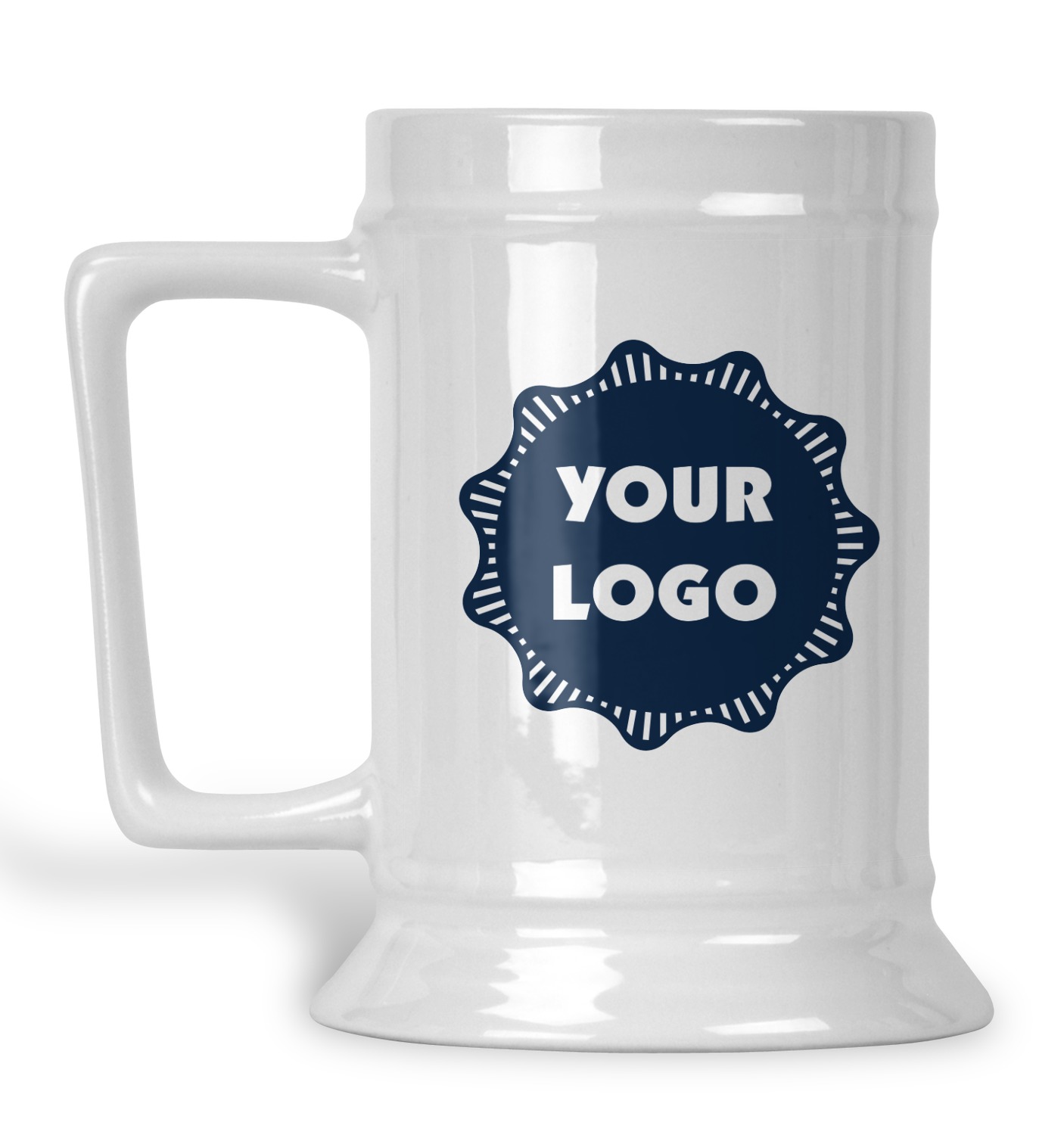 Logo & Company Name Beer Stein (Personalized) YouCustomizeIt