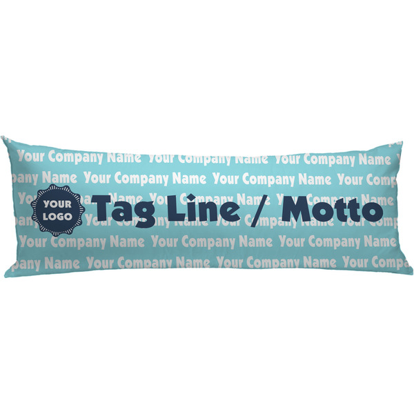 Custom Logo & Company Name Body Pillow Case