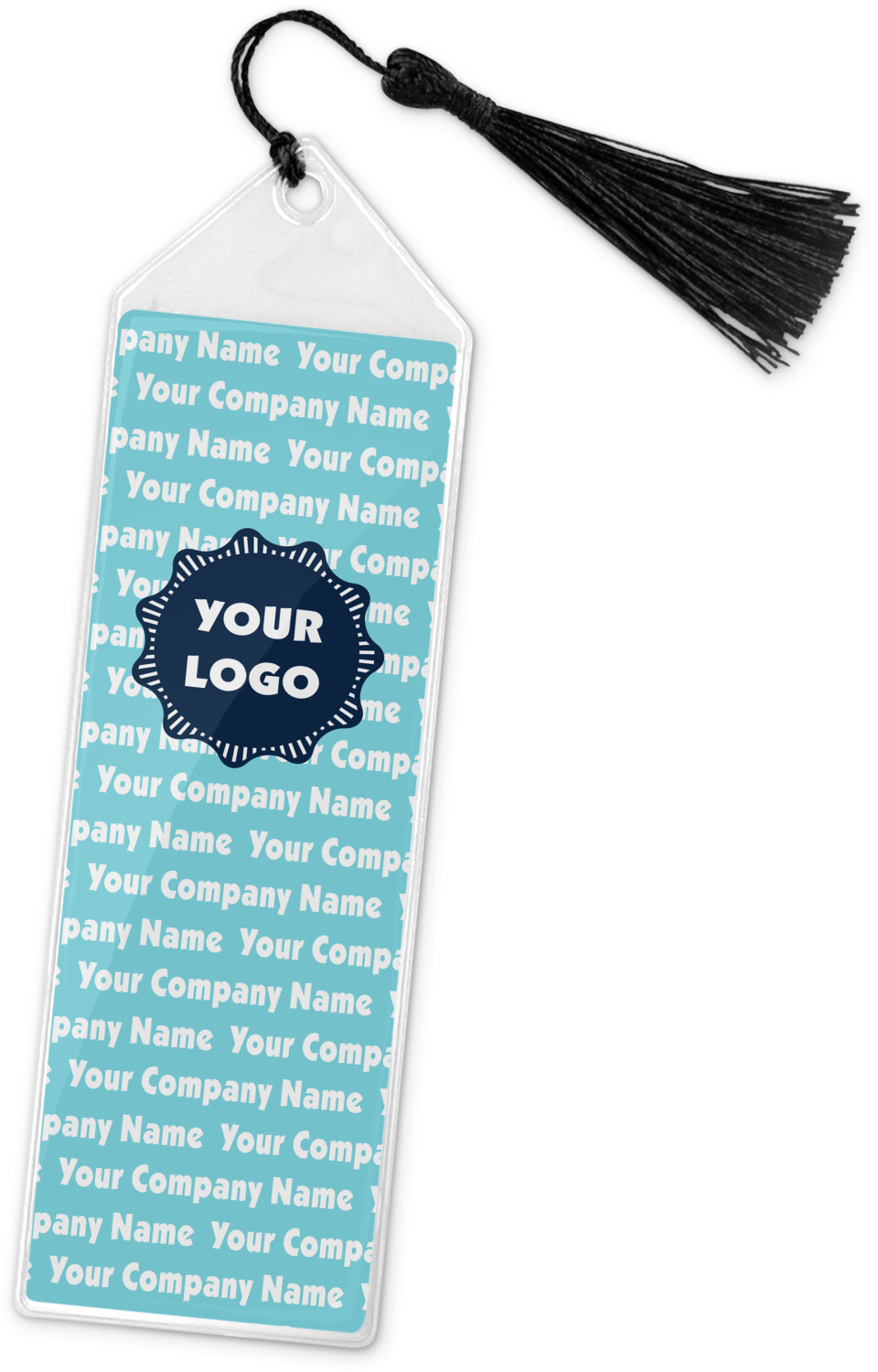 Logo & Company Name Design Custom Book Mark w/Tassel