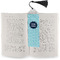 Logo & Company Name Bookmark with tassel - In book