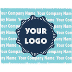Logo & Company Name Woven Fabric Placemat - Twill