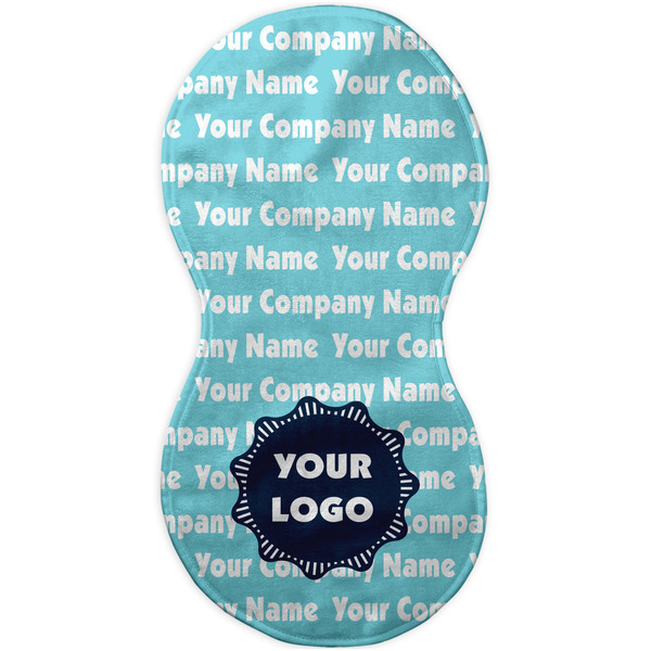 Logo & Company Name Burp Peanut Shaped Flat