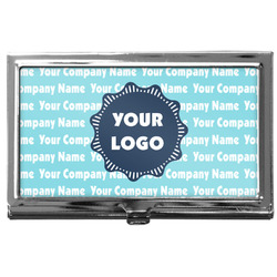 Logo & Company Name Business Card Case