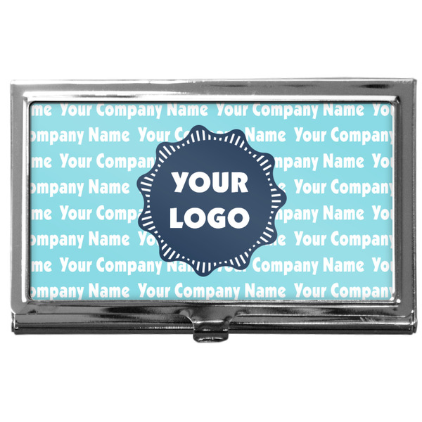 Custom Logo & Company Name Business Card Case
