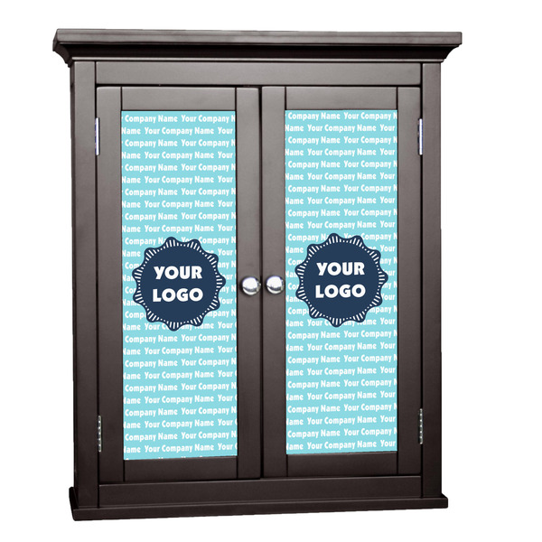 Custom Logo & Company Name Cabinet Decal - Custom Size