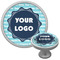 Logo & Company Name Cabinet Knob - Nickel - Multi Angle