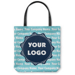 Logo & Company Name Canvas Tote Bag - Medium - 16" x 16"