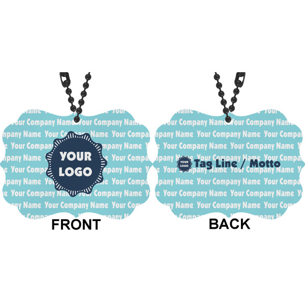 Logo & Company Name Car Ornament (Approval)