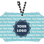 Logo & Company Name Rear View Mirror Ornament