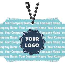 Logo & Company Name Rear View Mirror Ornament