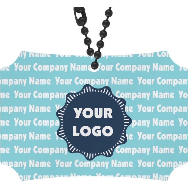 Custom Logo & Company Name Rear View Mirror Ornament