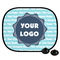Logo & Company Name Car Side Window Sun Shade