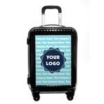 Logo & Company Name Carry On Hard Shell Suitcase (Personalized)