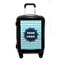 Logo & Company Name Carry On Hard Shell Suitcase - Front