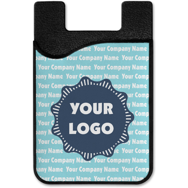 Logo & Company Name Cell Phone Credit Card Holder