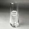 Logo & Company Name Champagne Flute - Single - Approved