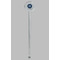 Logo & Company Name Clear Plastic 7" Stir Stick - Round - Single Stick