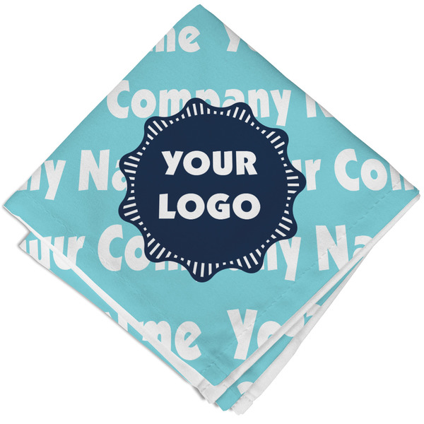 Custom Logo & Company Name Cloth Cocktail Napkin - Single