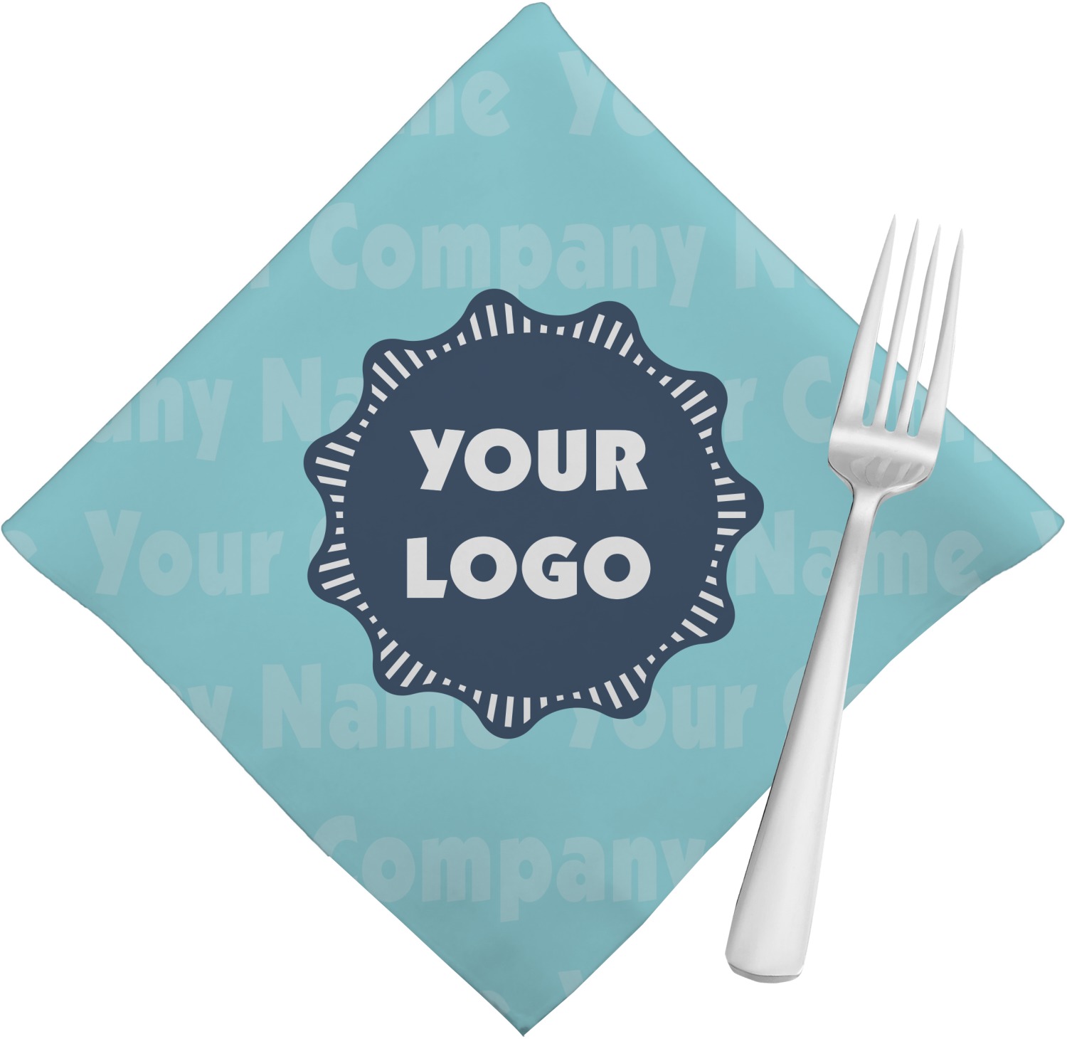 Logo & Company Name Napkins (Set of 4) (Personalized) YouCustomizeIt
