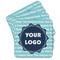 Logo & Company Name Coaster Set - MAIN IMAGE