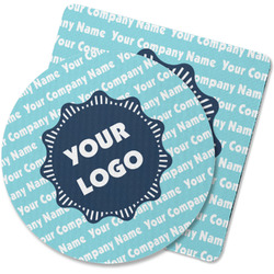 Logo & Company Name Rubber Backed Coaster