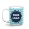 Logo & Company Name Coffee Mug - 11 oz - White