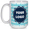 Logo & Company Name Coffee Mug - 15 oz - White Full