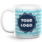 Logo & Company Name Coffee Mug - 20 oz - White