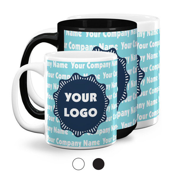Logo & Company Name Coffee Mugs Main