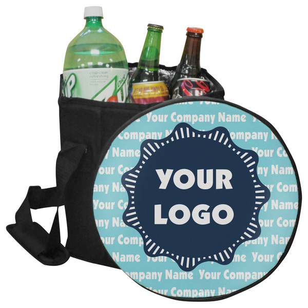 Custom Logo & Company Name Collapsible Cooler & Seat
