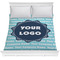 Logo & Company Name Comforter - Full / Queen