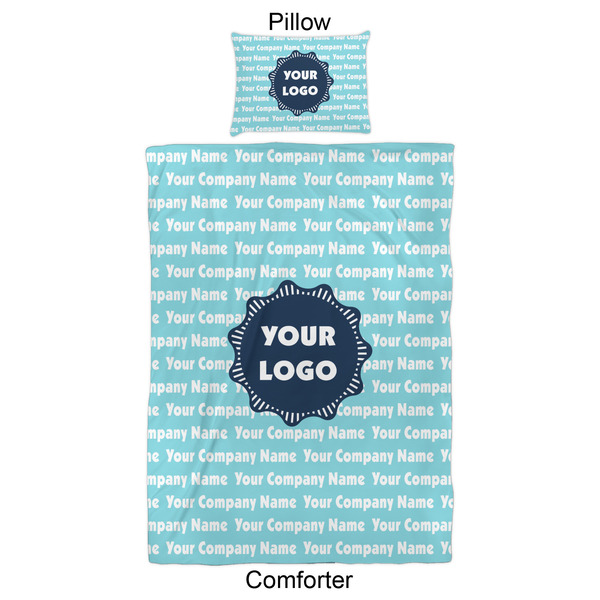 Logo & Company Name Comforter Set - Twin XL - Approval
