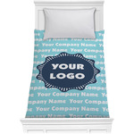 Logo & Company Name Comforter - Twin