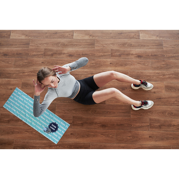 Logo & Company Name Cooling Towel- Lifestyle