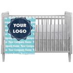 Logo & Company Name Crib Comforter / Quilt (Personalized)