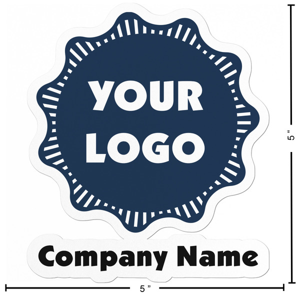Logo & Company Name Custom Shape Iron On Patches - L - APPROVAL
