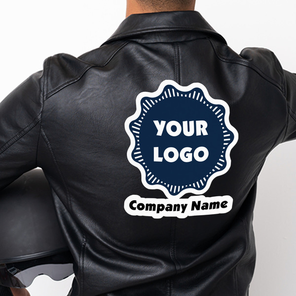 Logo & Company Name Custom Shape Iron On Patches - XXXL - APPROVAL