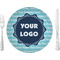 Logo & Company Name Dinner Plate