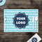 Logo & Company Name Disposable Paper Placemat - In Context