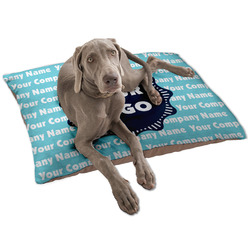 Logo & Company Name Dog Bed - Large