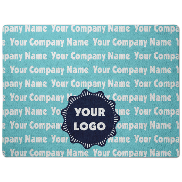 Logo & Company Name Dog Food Mat - Medium without bowls