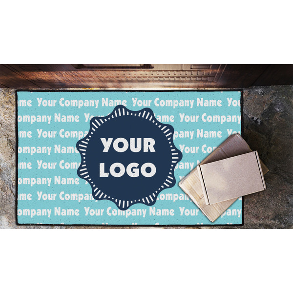 Logo & Company Name Door Mat - LIFESTYLE (Lrg)