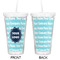 Logo & Company Name Double Wall Tumbler with Straw - Approval