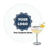 Logo & Company Name Printed Drink Topper