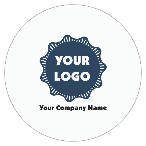 Logo & Company Name Drink Topper - Large - Single