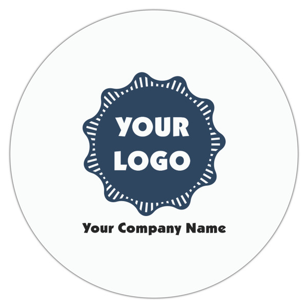 Logo & Company Name Drink Topper - Medium - Single