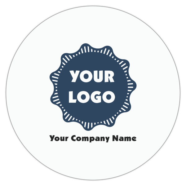 Logo & Company Name Drink Topper - Small - Single